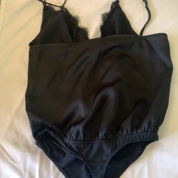 Abercrombie silk and lace bodysuit 🖤 - Picture 3 of 3